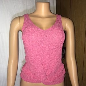 Boston Proper Knot V-Neck Sweater Tank Top